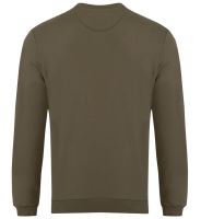 Korda Tričko s Dlouhým Rukávem Patch Crewneck Dark Olive (1)