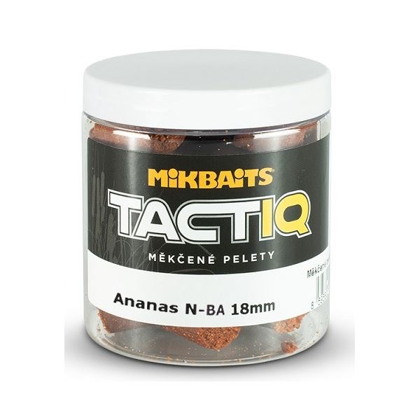 Mikbaits Měkčené Pelety TactiQ 250 ml 18 mm