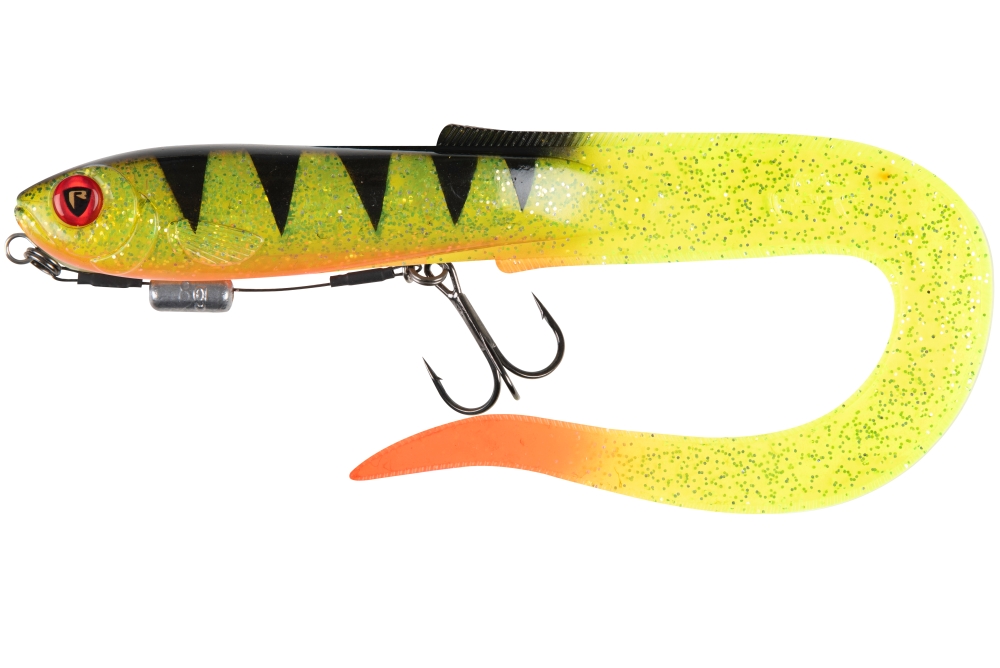 Fox rage gumová nástraha slick eel loaded uv perch - 21 cm 25 g #2