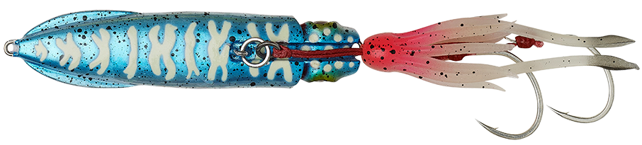 Levně Savage gear swimsquid inchiku blue pink glow - 10,3 cm 180 g