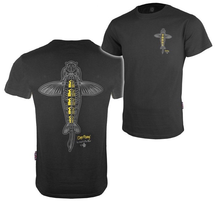 Vass tričko carp rising t-shirt black - xl