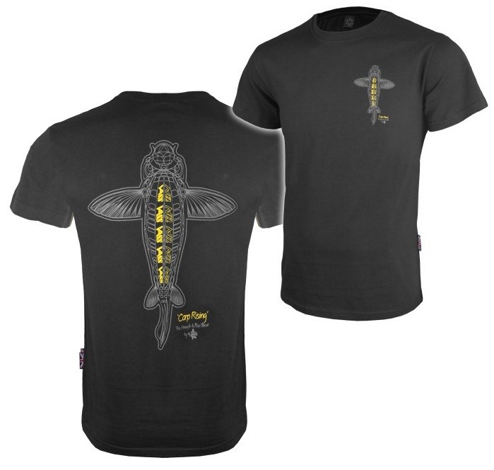Vass Tričko Carp Rising T-Shirt Black
