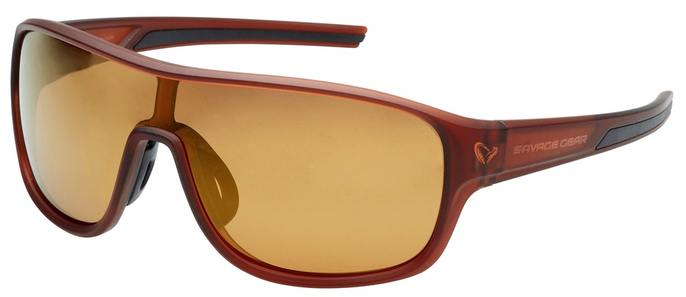 Savage gear polarizační brýle polarized 1 brown gold