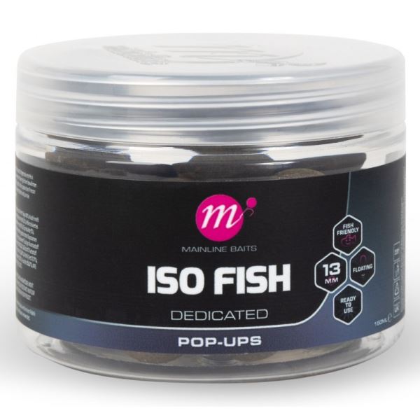 Mainline Plovoucí Boilie Pop-Ups ISO Fish 150 ml