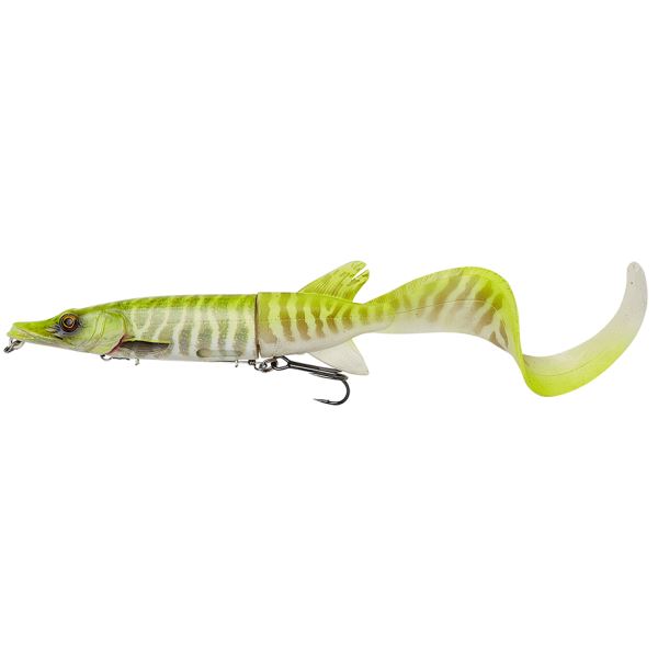 Savage Gear Gumová Nástraha 3D Hybrid Pike Slow Sink Lemon Pike 17 cm 47 g