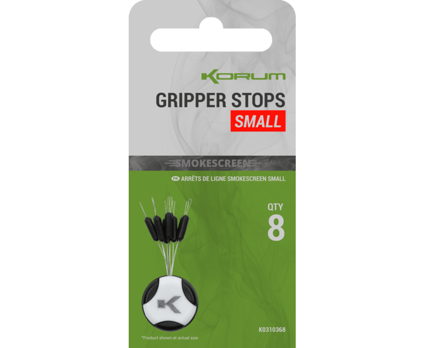 Korum zarážky smokescreen gripper stops - large