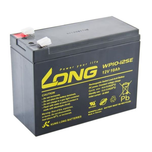 Long Baterie 12V 10Ah DeepCycle AGM F2