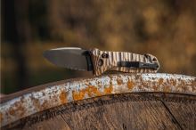 TB Outdoor Zavírací Nůž CAC Army PA6 TX Hladké Ostří Army Green (6)