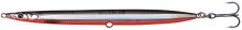Savage Gear Sandeel Pencil Sinking Black Red - 9 cm 13 g
