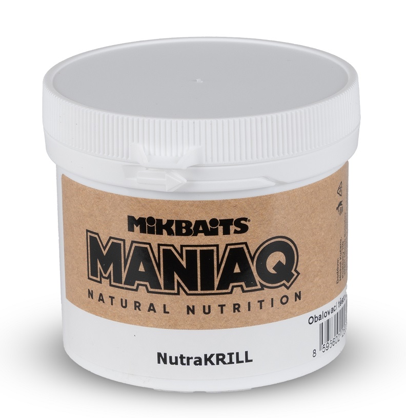 Levně Mikbaits obalovací těsto maniaq nutrakrill 200 g