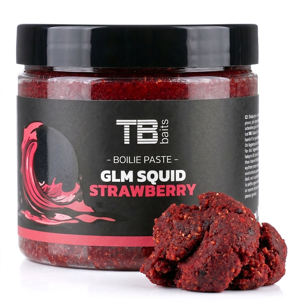 Tb baits obalovací pasta glm squid strawberry 200 ml