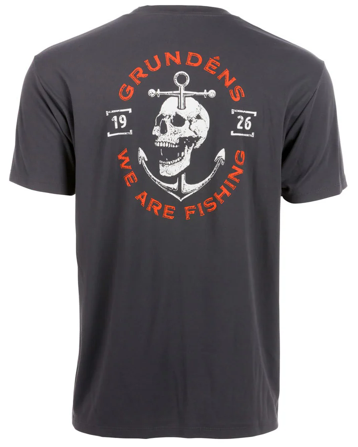 Grundéns tričko anchor down ss tech tee anchor - m