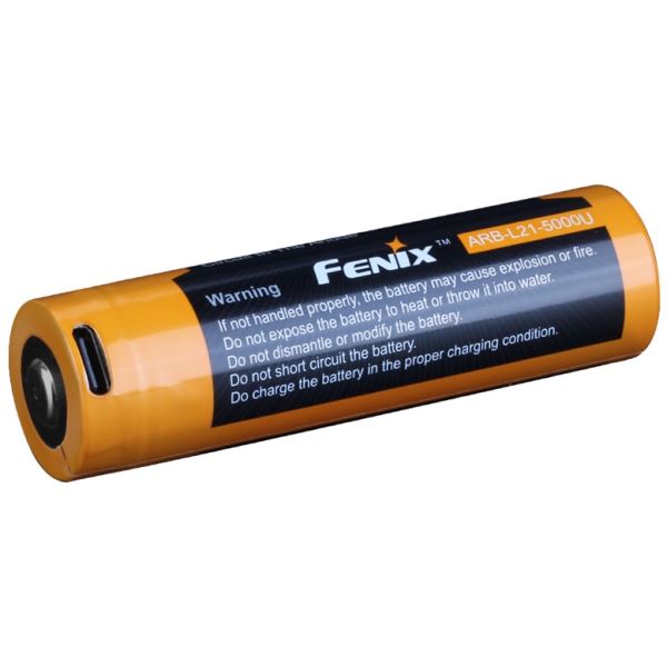 Fenix Dobíjecí Baterie 21700 5000 mAh s USB-C Li-Ion