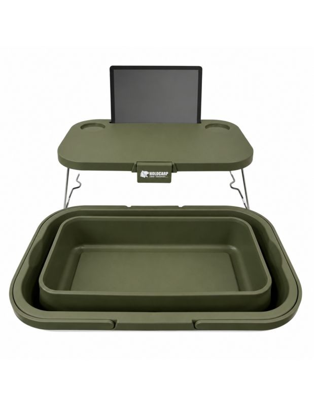 Holdcarp stolek 2 in 1 collapsible bucket & table