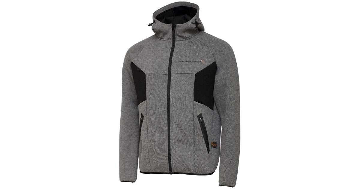 Sweat Capuche Savage Gear Tec-Foam - Gris Foncé - Homme - Neuf étiqueté