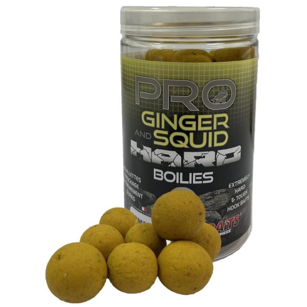 Starbaits Boilie Hard Pro Ginger Squid 200 g