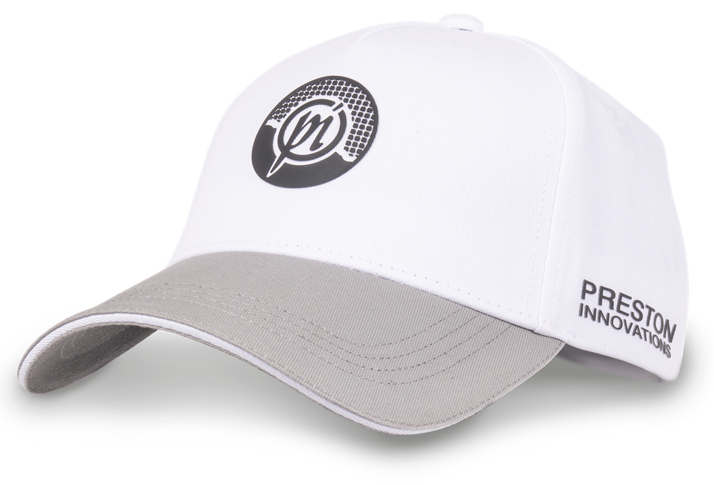 Preston innovations kšiltovka white pi logo cap
