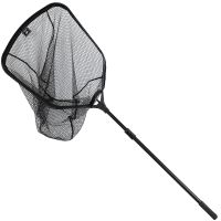 Giants Fishing Plovoucí Podběrák s Pogumovanou Síťkou Luxury X-Large Float 2,52 m 80x70 cm (1)