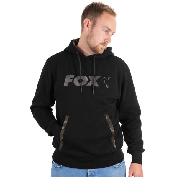 Fox Mikina Black Camo Hoody - S