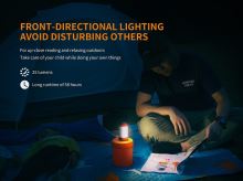 Fenix Nabíjecí Lucerna CL26R Červená (13)