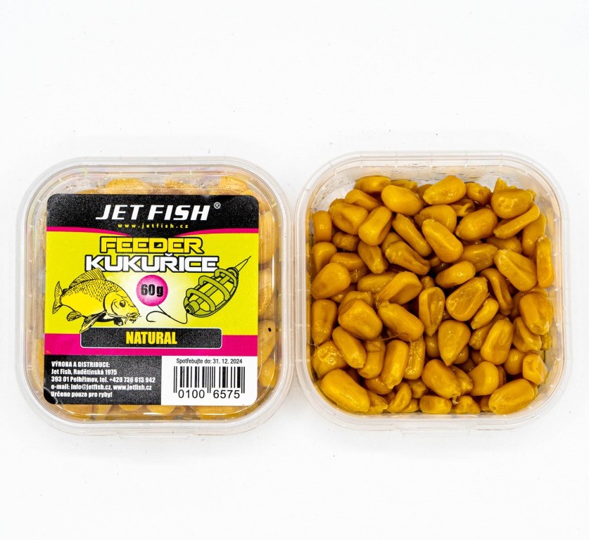 Levně Jet fish kukuřice feeder 60 g - natural