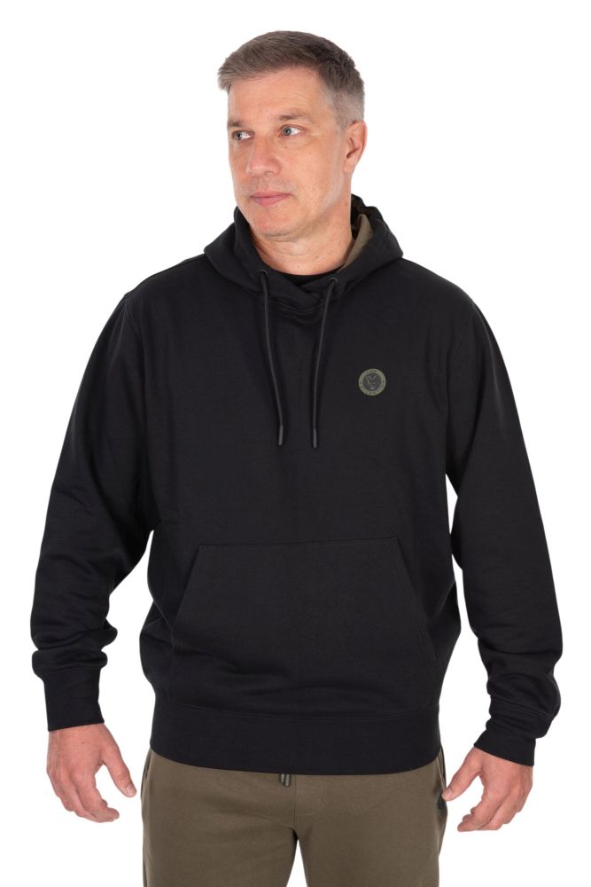 Fox mikina collection pullover hoody black - xl