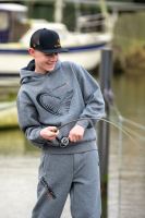 Savage Gear Tepláky Junior Joggers Grey Melange (5)