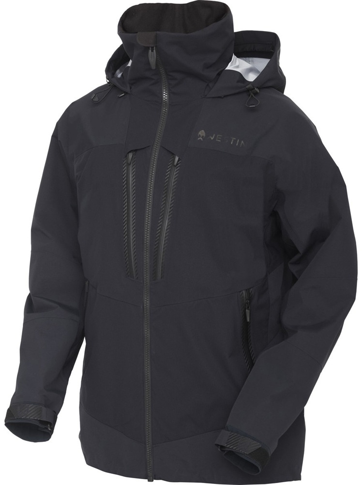 Westin nepromokavá bunda w8 jacket carbon black - m