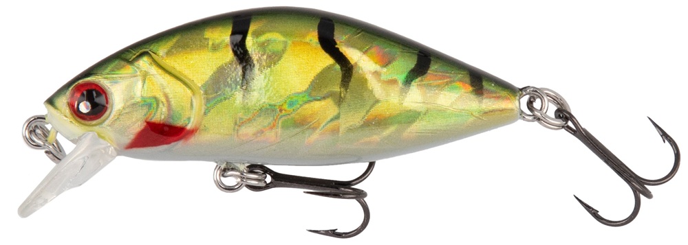 Mikado wobler delicious potápivý green perch 4,5 cm 3,5 g