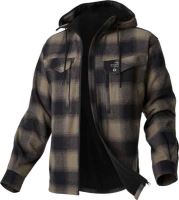 Geoff Anderson Zateplená Bunda Ezmar2+ Zelená S Kapucí