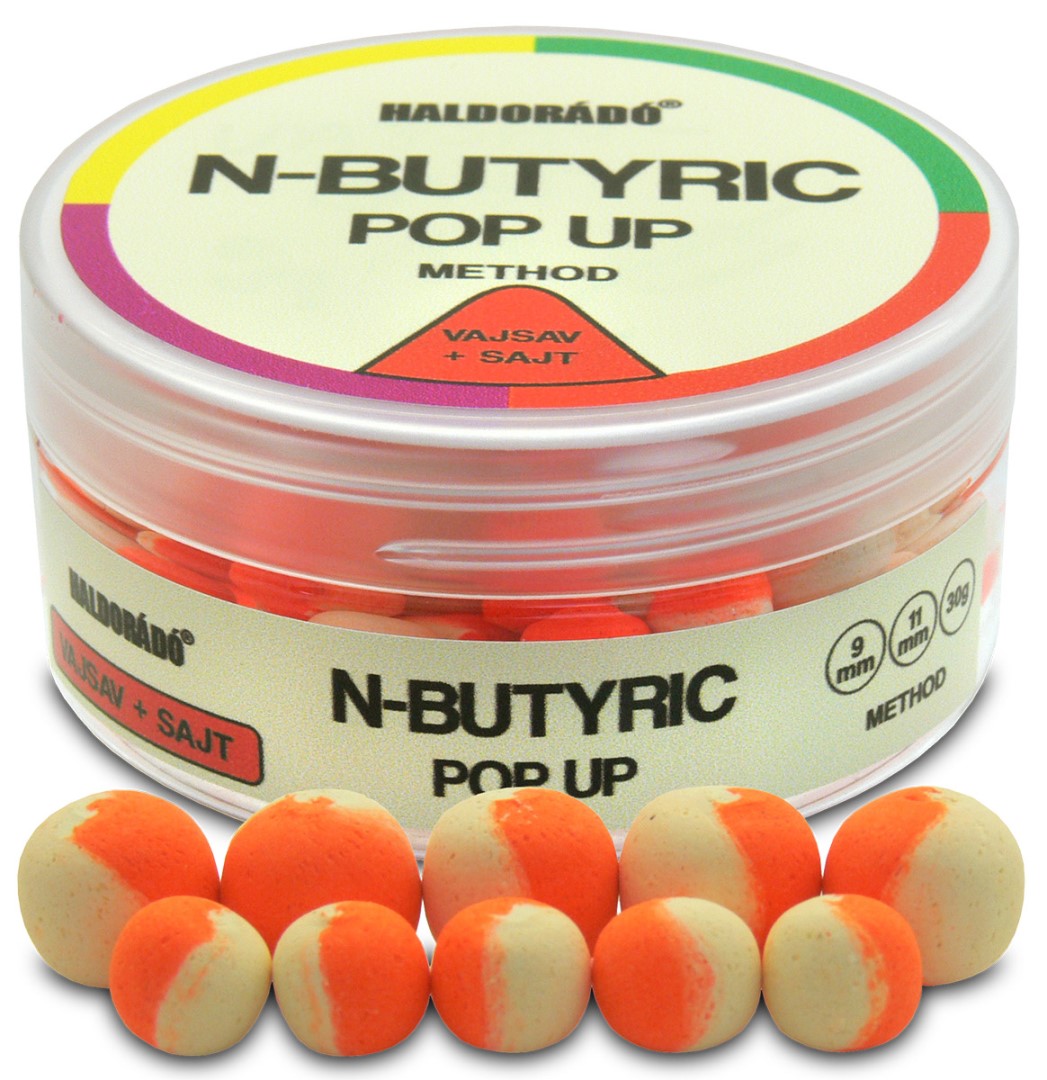Haldorádó pop-up n-butyric method 30 g 9+11 mm kyselina máselná - sýr