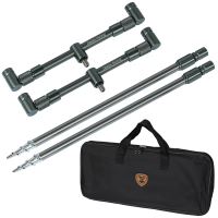 Giants Fishing Sada Hrazd Gaube Buzzer Bar Set 2 Rods Silver