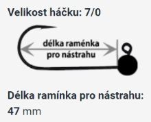 RedBass Jigová Hlavička Sickle 5 ks 7/0 (2)