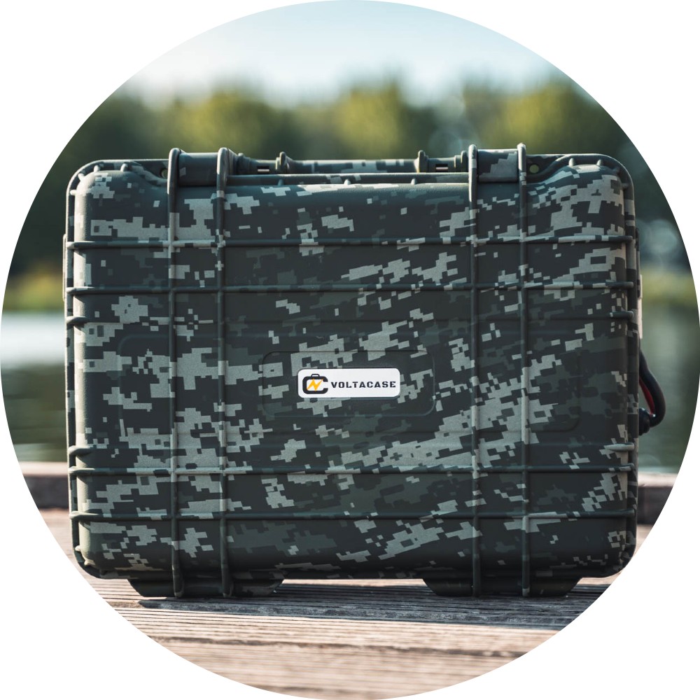 Voltacase baterie lifepo4 camouflage 12,8v 210ah