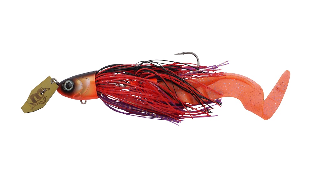 Levně Abu garcia třpytka beast bladed jig sinking redtiger 25 cm 50 g