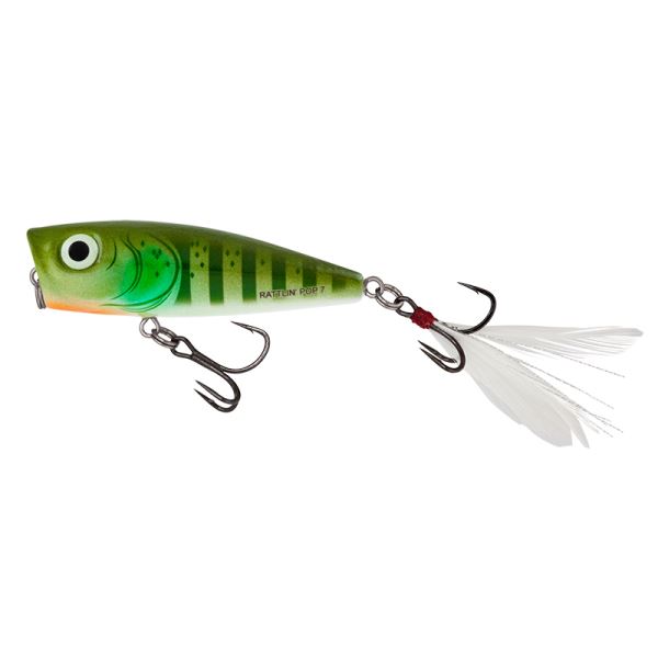 Salmo Wobler Rattlin Pop Floating Green Gill 7 cm