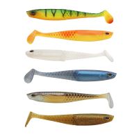 Berkley Sada Gumových Nástrah Powerbait Cullshad Slim Dark Water Mix - 10 cm 5 g 6 ks