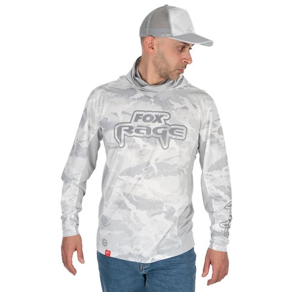 Fox Rage Tričko UV Performance Hooded Top