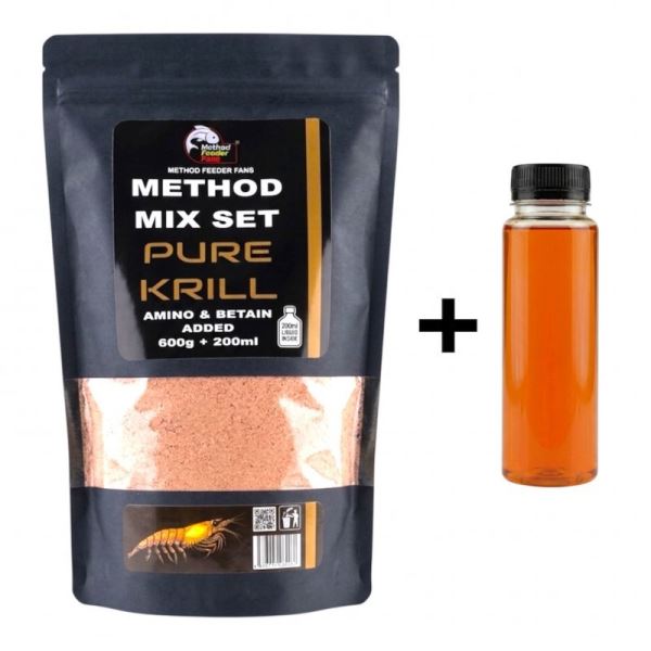 Method Feeder Fans Premium Method Mix Set 600 g + 200 ml Booster