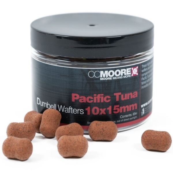 CC Moore Dumbell Wafters Pacific Tuna 10x15 mm