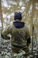 TB Baits Mikina Olive Edition Hoodie (5)