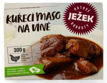 Ježkovy Krabičky Kuřecí Maso Na Víně 300 g Ježkovy Krabičky Kuřecí Maso Na Víně 300 g