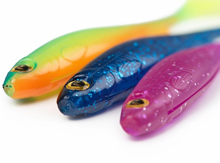 Fox Rage Gumová Nástraha Slick Shad UV Blue Back (2)