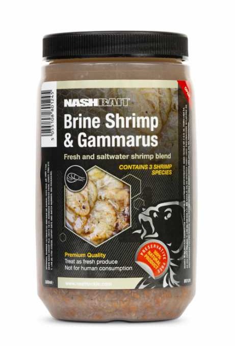 Levně Nash booster brine shrimp & gammarus 500 ml