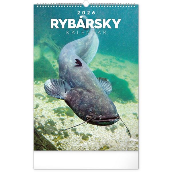 PGCZ Nástěnný Rybářský Kalendář 2026 SK 33x46