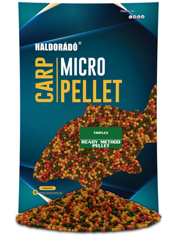 Levně Haldorádó pelety method ready micro pellet triplex 600 g