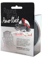 Hell-Cat Splétaná Šňůra Round Braid Power Black 200 m (3)
