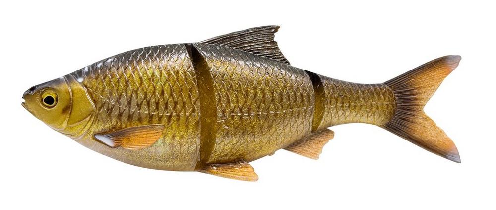 Savage gear gumová nástraha 3d line thru roach sinking glitter bream - 32 cm 445 g