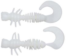 Berkley Gumová Nástraha Powerbait Power Curly Milky White - 4 cm 12 ks