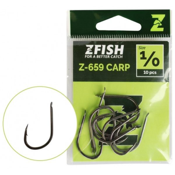 Zfish Háčky Carp Hooks Z-659